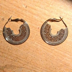Golden BOHO earring pair